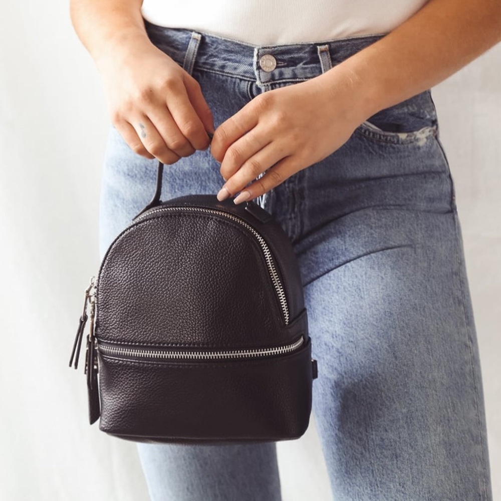 🖤 Steve Madden Jacki Black Mini Backpack 🖤